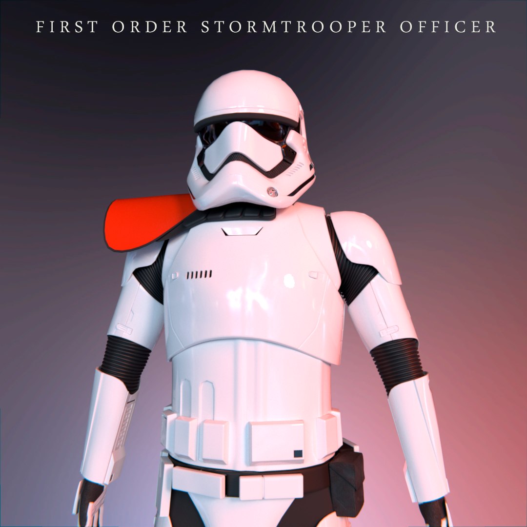 Stormtrooper officer - order model - TurboSquid 1203765