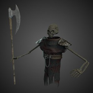 3D model ghost character