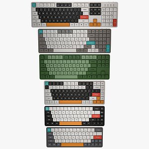 Keyboards Collection 3D