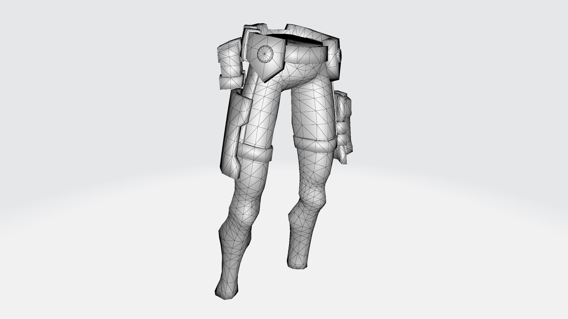 Male Astro Tech Legs 3D Model - TurboSquid 2352150