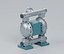 Double Diaphragm Transfer Pump with Bolted Chambers and Manifolds