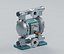 Double Diaphragm Transfer Pump with Bolted Chambers and Manifolds