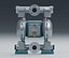Double Diaphragm Transfer Pump with Bolted Chambers and Manifolds