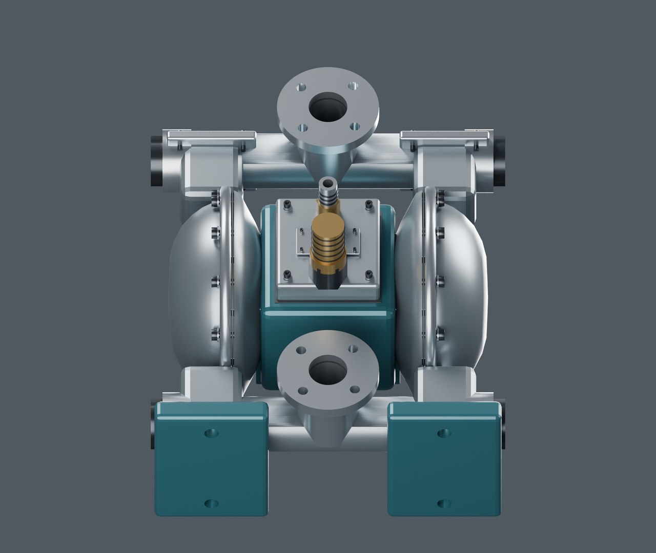 3D Double Diaphragm Transfer Pump with Bolted Chambers and Manifolds https://p.turbosquid.com/ts-thumb/yh/uWReC6/g1/08_construction/jpg/1793065739/1920x1080/fit_q87/2a1029dda2133bffa42348d148f7cb3a3374b20e/08_construction.jpg
