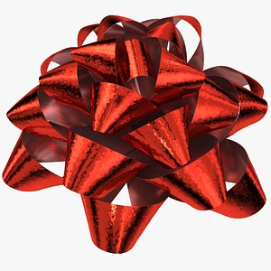 - gift bow 03 3D model