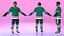 hockey player green 3D model