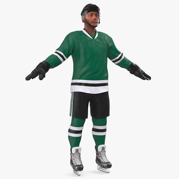 3ds max hockey player