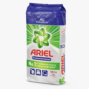Plastic Bag Ariel Detergent Powder 10kg