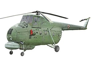 Helicopter Wreck model