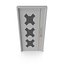 Decorative Steel Door with Elegant Embellishments