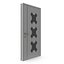 Decorative Steel Door with Elegant Embellishments