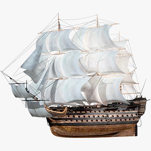 Galleon - Sailing Ship Of The Line PBR