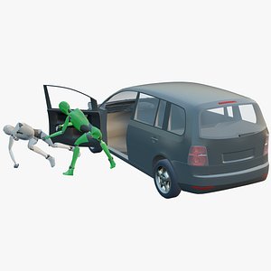 3D Carjacking animations - Motion Cast24 Vol2