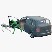 Carjacking animations - Motion Cast24 Vol2