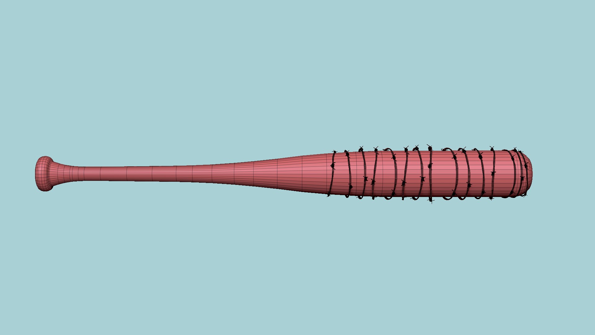 Baseball Bat Weapon 02 - Lucille - Character Weaponry model https://p.turbosquid.com/ts-thumb/yi/3eFwGW/Ji/zwire1/png/1638967375/1920x1080/fit_q87/18b12012dd6013694960765a684084b89f406207/zwire1.jpg