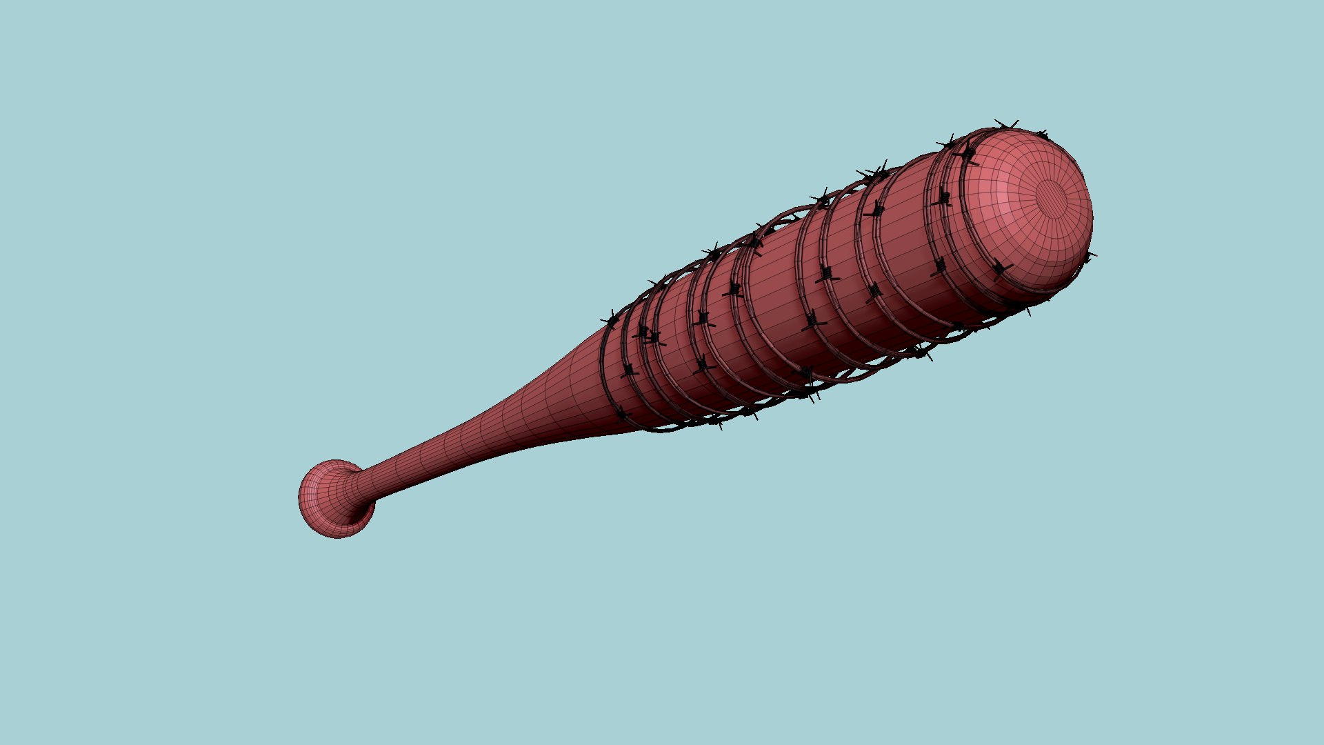Baseball Bat Weapon 02 - Lucille - Character Weaponry model https://p.turbosquid.com/ts-thumb/yi/3eFwGW/Tc/zwire2/png/1638967373/1920x1080/fit_q87/5bd6c2cfc7f4e292be3b5d487ecf7e5cedf76615/zwire2.jpg