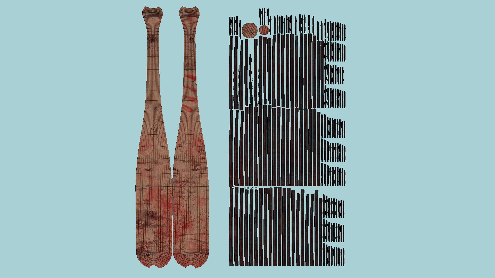 Baseball Bat Weapon 02 - Lucille - Character Weaponry model https://p.turbosquid.com/ts-thumb/yi/3eFwGW/tU/r2uv/png/1638967372/1920x1080/fit_q87/a9bdf448e06d37530f1ef0c3cf9c597070531124/r2uv.jpg