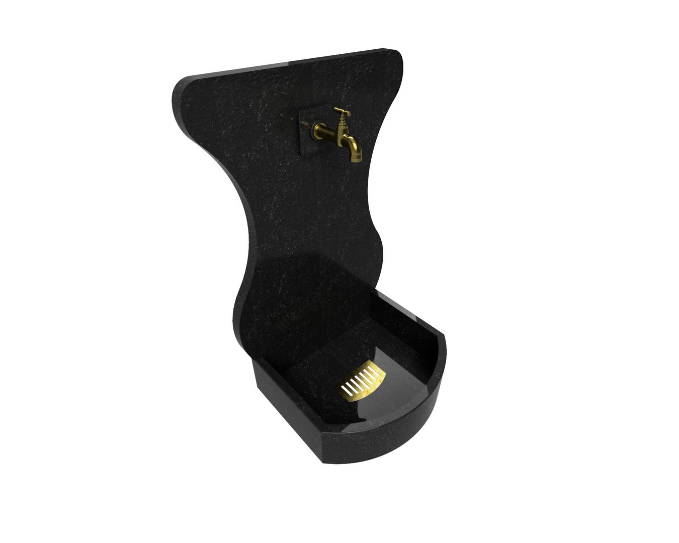 Fountain garden 3D TurboSquid 2014195