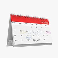 Standing Calendar