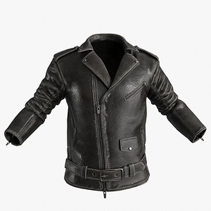 3D Leather Jacket