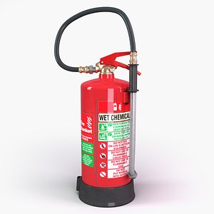 3D extinguisher model