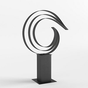 Modern Decorative Abstract Metal Art Sculpture 22