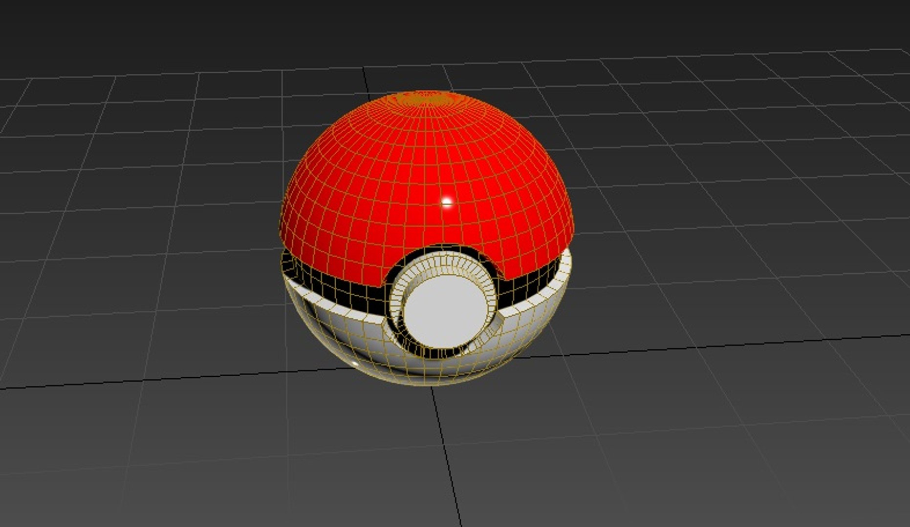 3D Pokeball Ball Model - TurboSquid 1250860