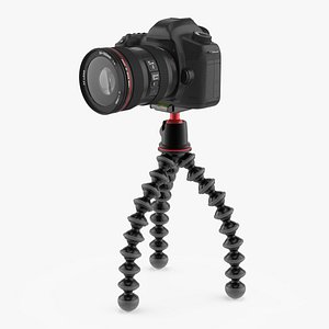 Flexible Tripod with Camera