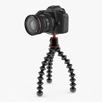 Flexible Tripod with Camera