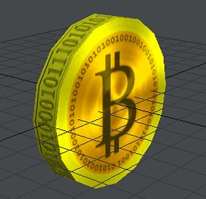 BitCoin Low Poly