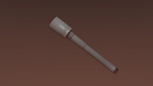 nazi grenade 3d model