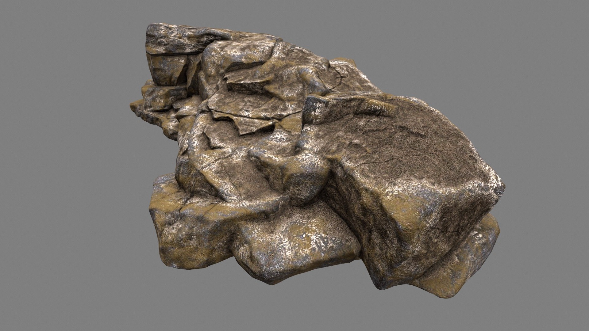 Rock model - TurboSquid 1189780