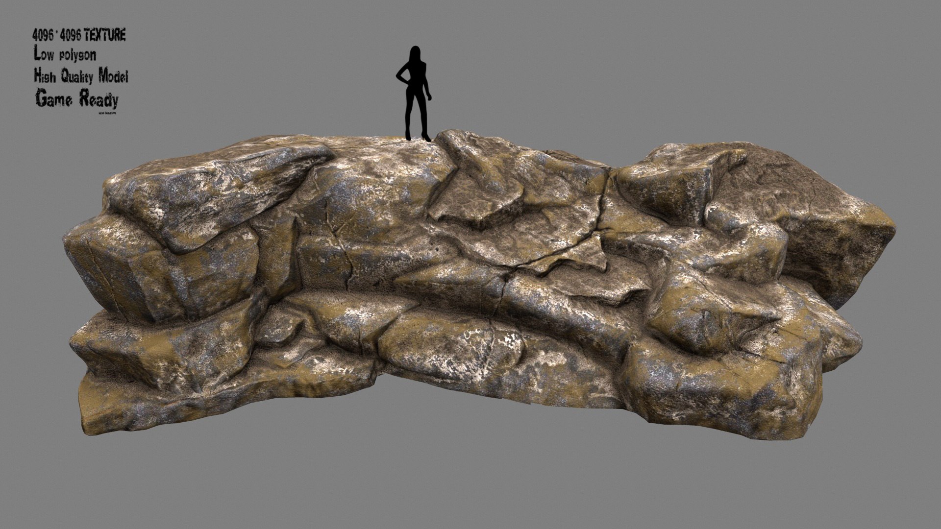 Rock model - TurboSquid 1189780