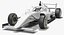 Formula 4 Tatuus F4-T-421 2024 Race Car White Mockup