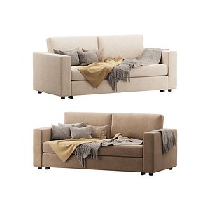 3D Sleeper sofa Gunnared beige