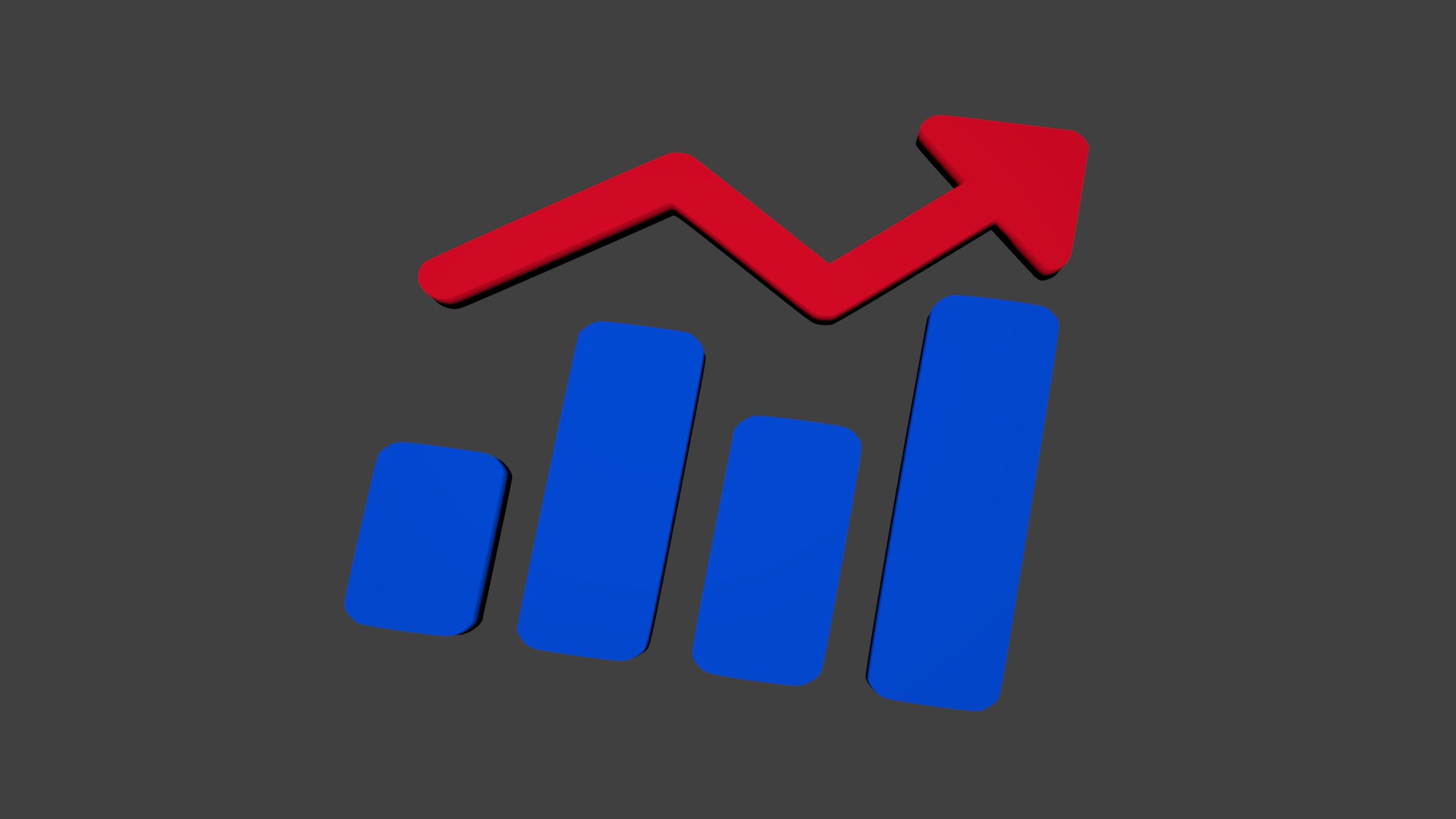 Bar Chart 3D Model - TurboSquid 1850531