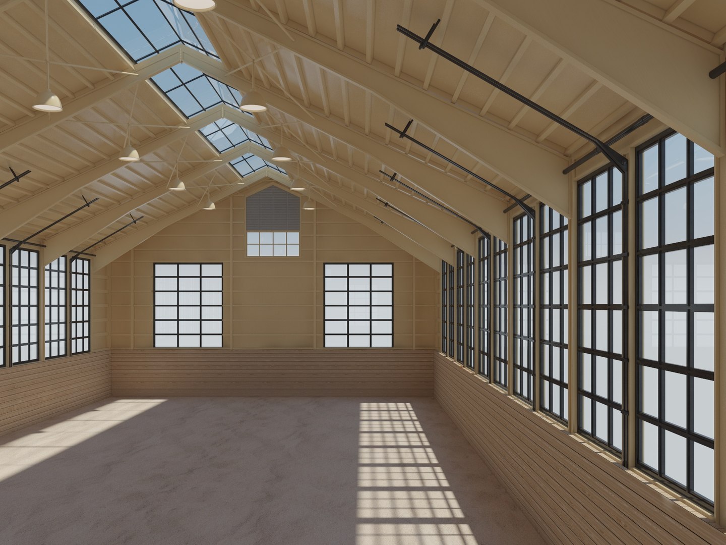 Horse Riding Hall 3D - TurboSquid 2120908