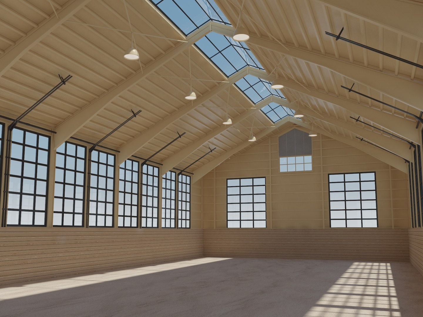 Horse Riding Hall 3D TurboSquid 2120908