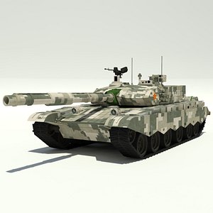 99b tank 3D model