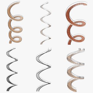 Spiral Staircases 3D