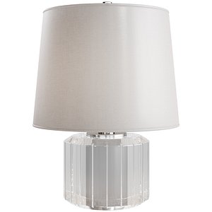 3D Hudson Valley Lighting Hague Round Base Table Lamp