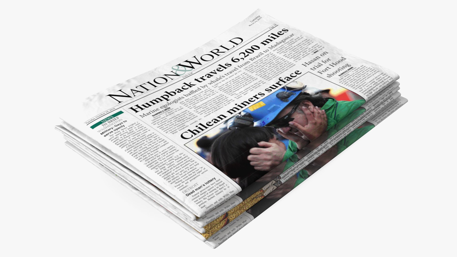 Newspapers Collection 3D model https://p.turbosquid.com/ts-thumb/yj/0fHhGZ/Uo/newspaperstackvray3dmodel001/jpg/1789093414/1920x1080/fit_q87/7930056f7bc1017c4841191d3afbd406a4a9d26e/newspaperstackvray3dmodel001.jpg