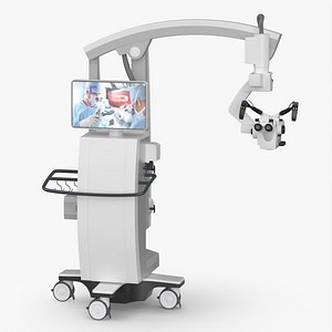 Robotic Neurosurgical Operating Microscope 3D model