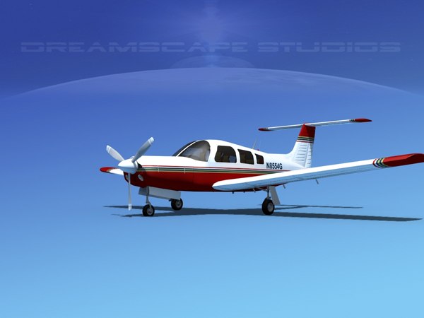 パイパーPA-28R-201アローIII V173Dモデル - TurboSquid 881257