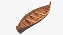 Wooden Row Boat