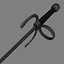 Left-handed dagger