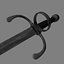 Left-handed dagger