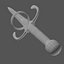 Left-handed dagger