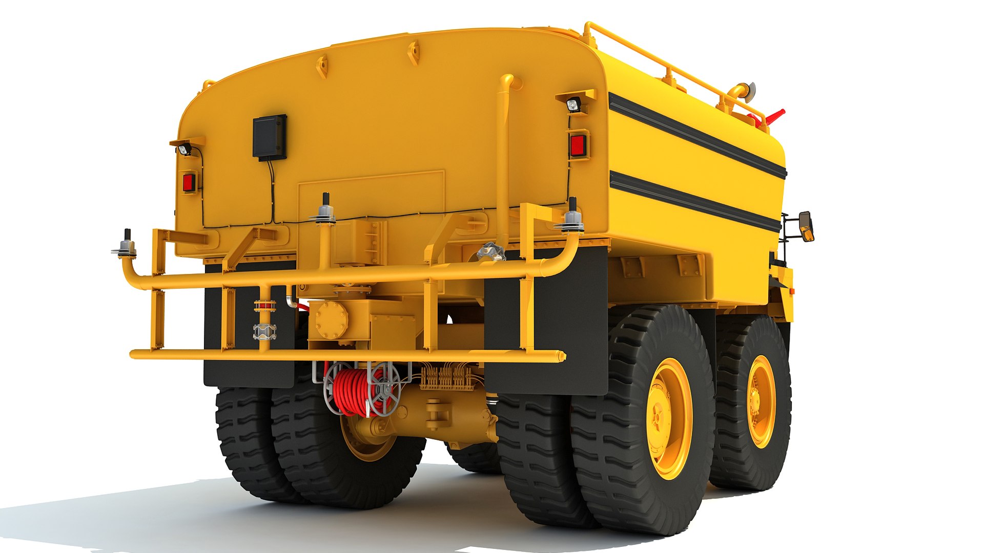 Water Delivery Off Highway Truck model TurboSquid 1810478