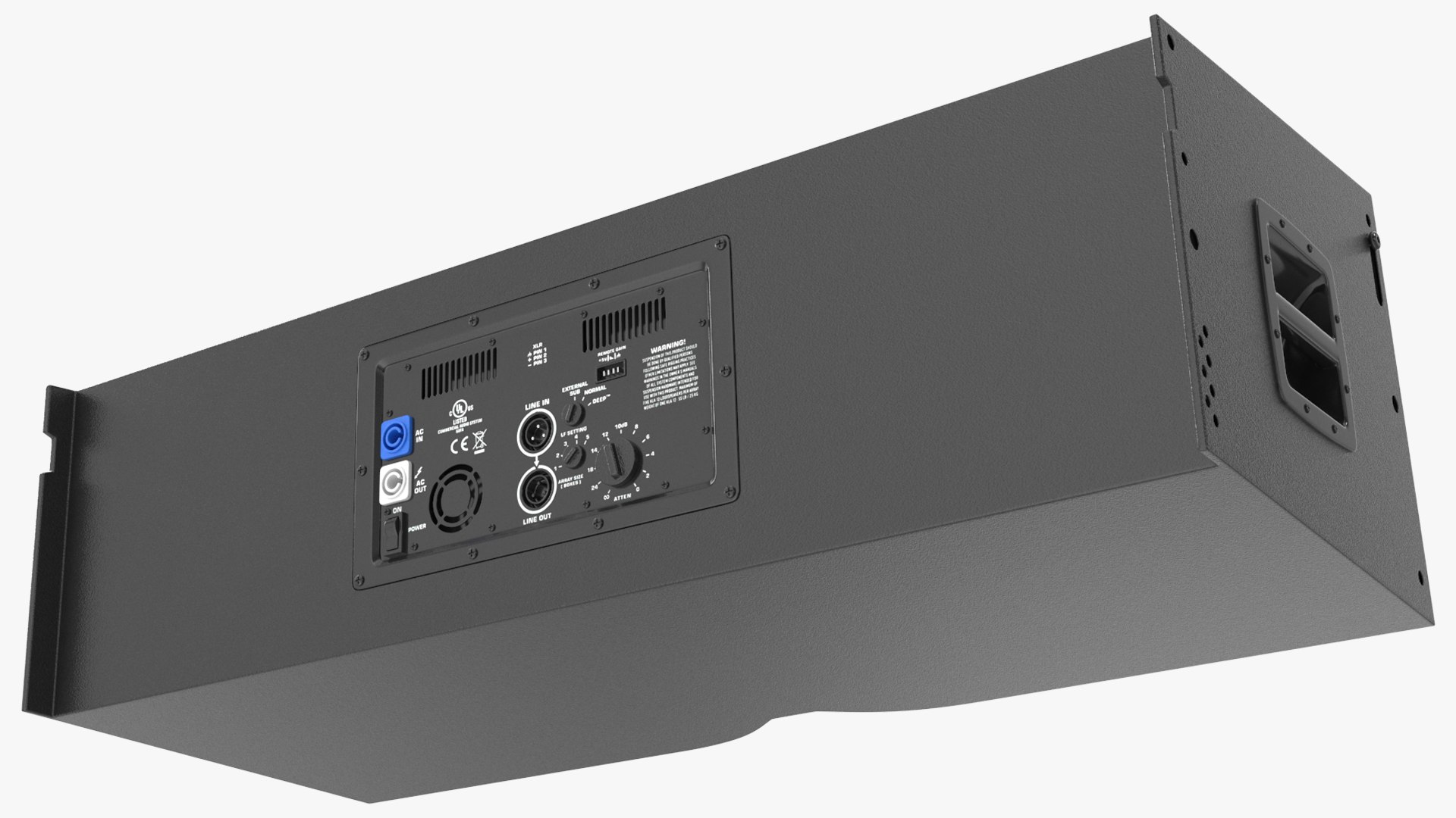 3D Professional Line Array Loudspeaker Unit model https://p.turbosquid.com/ts-thumb/yj/ElvIYD/sC/professional_line_array_loudspeaker_unit_004/jpg/1778027273/1920x1080/fit_q87/1ced6149ac59f9d25d91f3045b3c37efd10adeb6/professional_line_array_loudspeaker_unit_004.jpg
